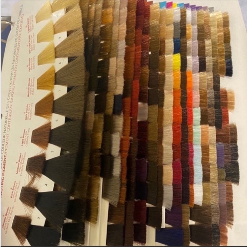Mega swatch wella book